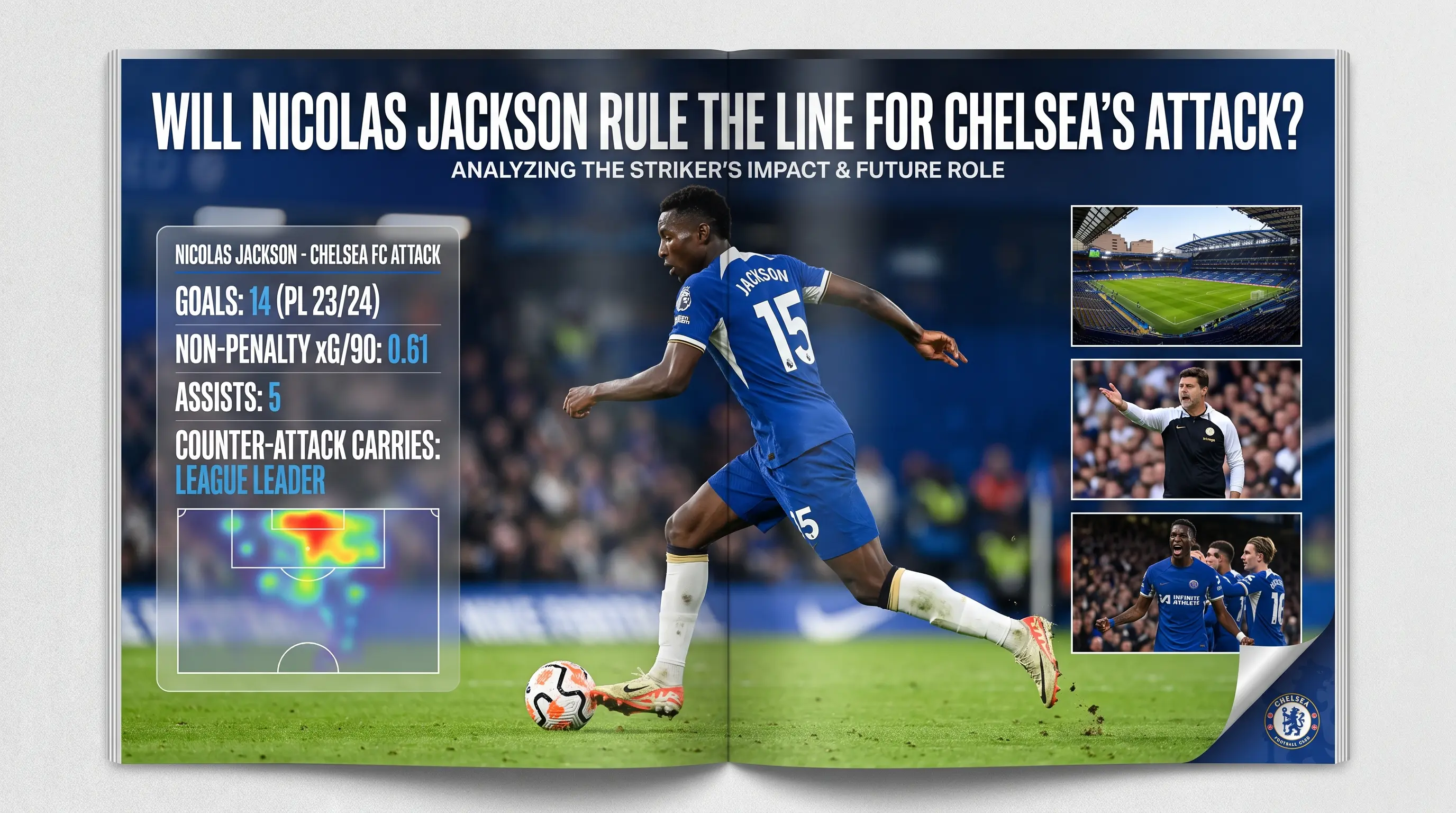 Will Nicolas Jackson Rule the Line for Chelseas Attack