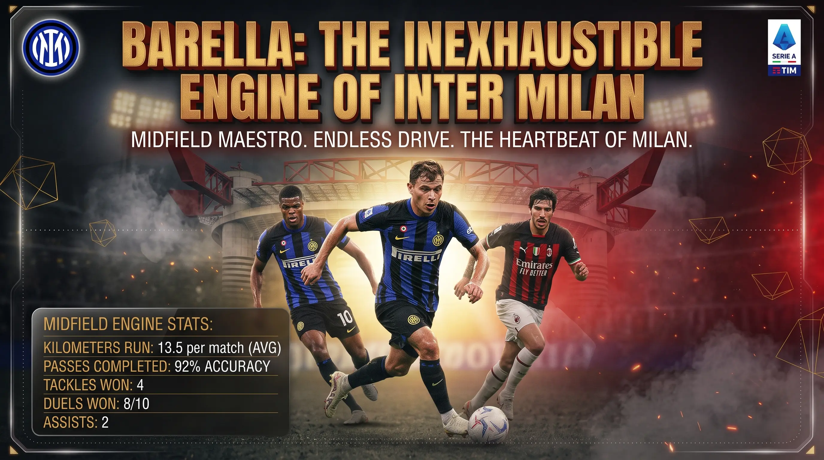 Barella: The Inexhaustible Engine of Inter Milan
