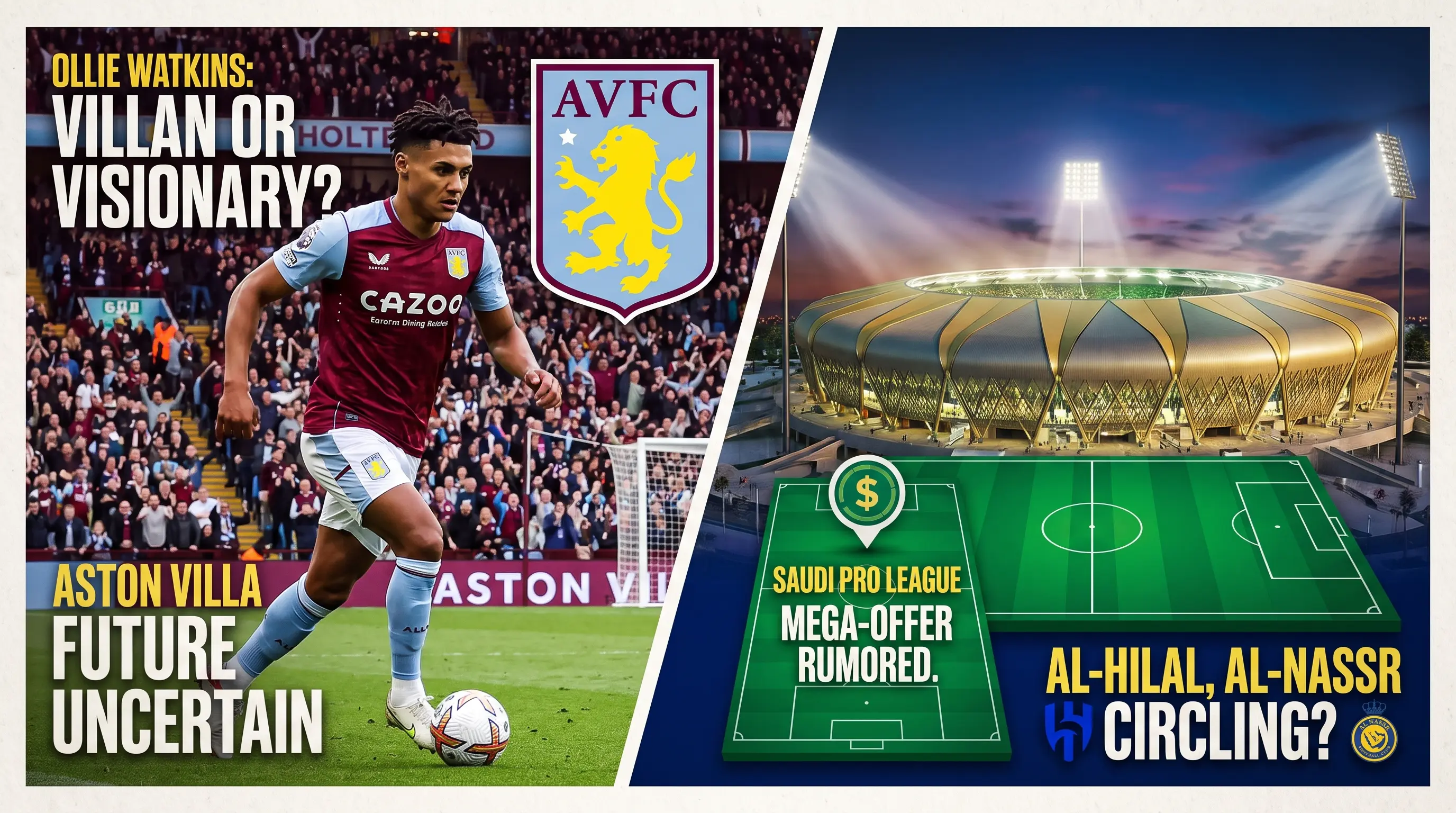 Will Ollie Watkins Leave Aston Villa For Saudi Arabia