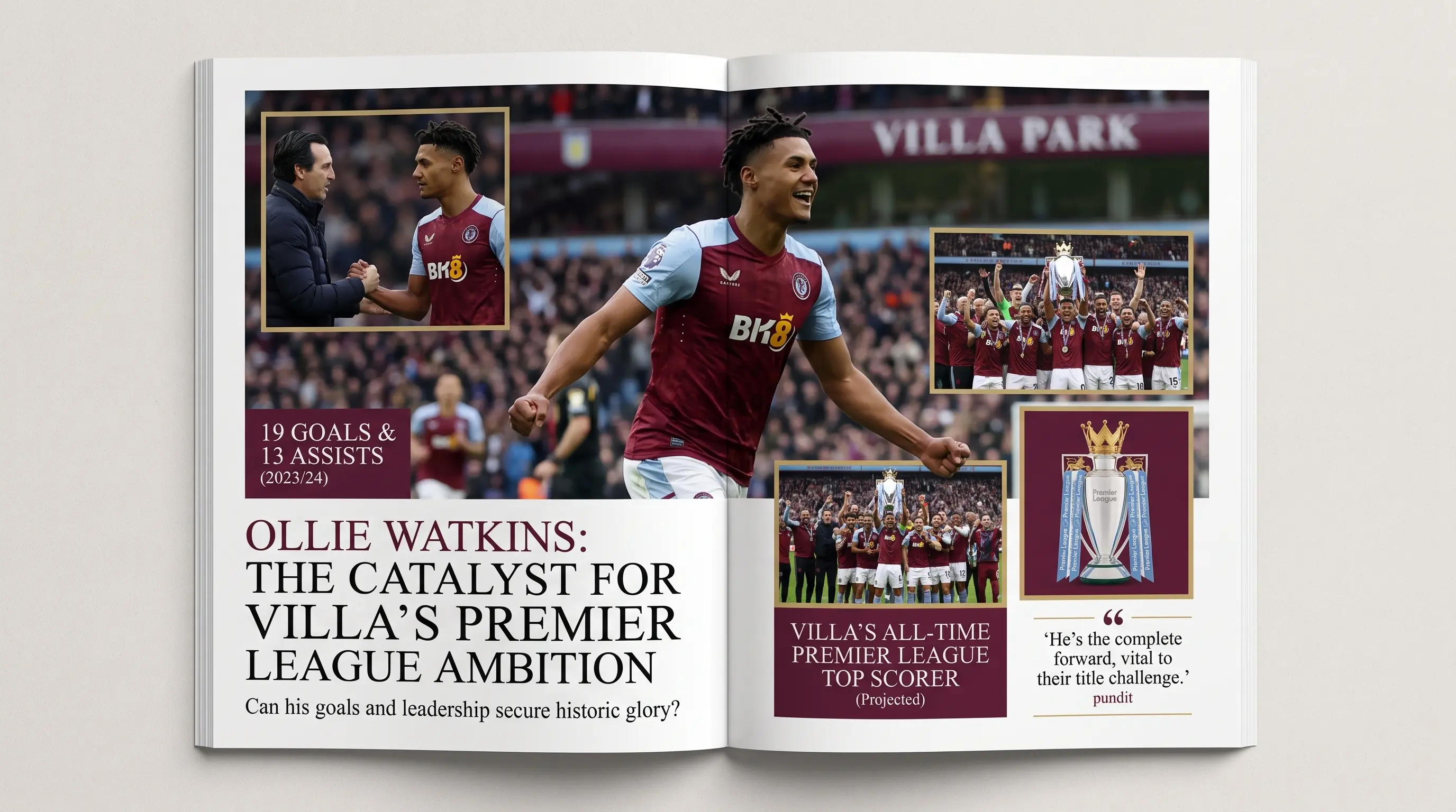 Can Ollie Watkins Drive Aston Villa to Premier League Glory