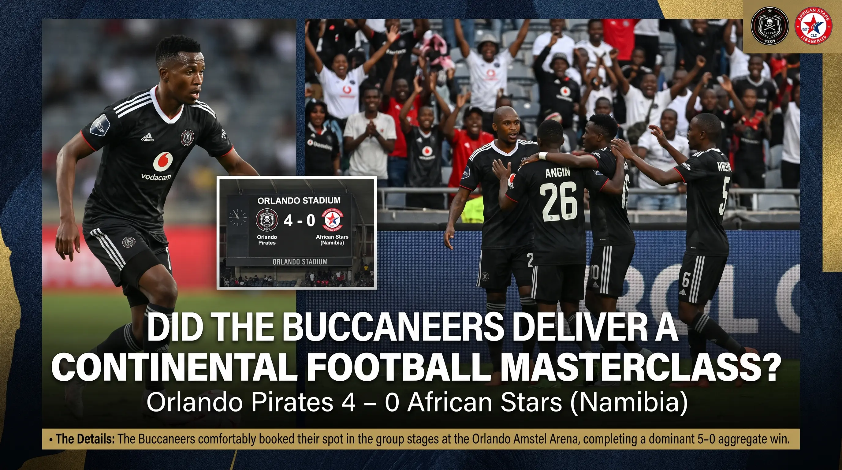 Did The Buccaneers Deliver A Continental Football Masterclass?