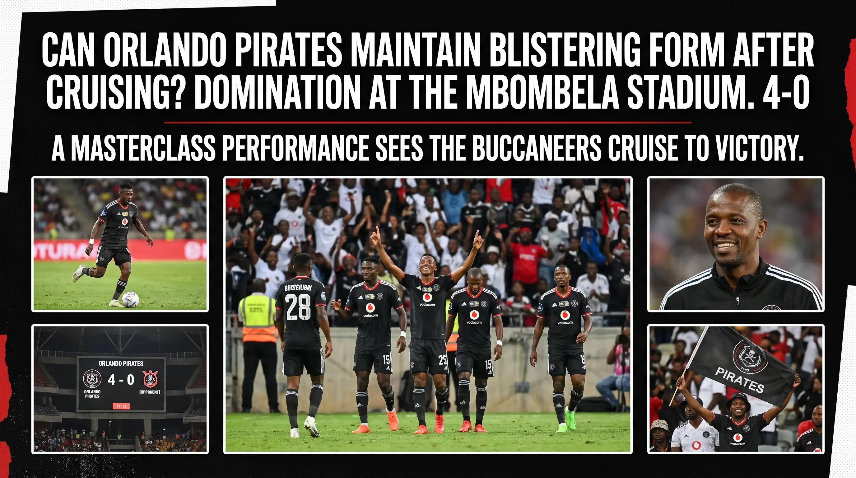 Can Orlando Pirates Maintain Blistering Form After Cruising