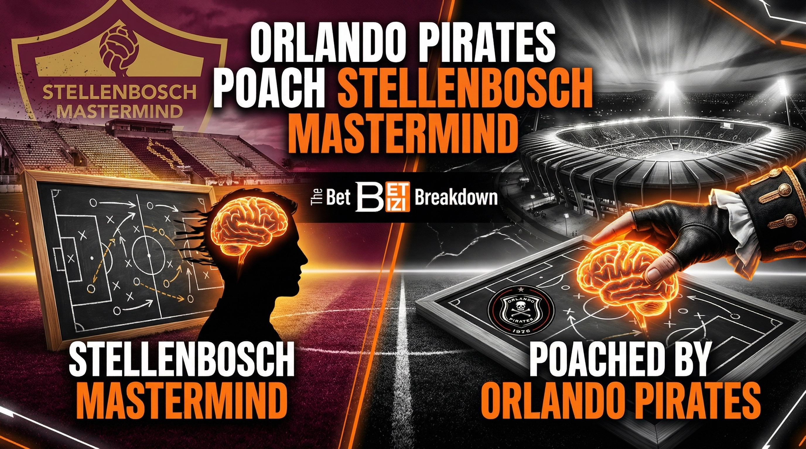 Orlando Pirates Poach Stellenbosch Mastermind: The Front Office Coup