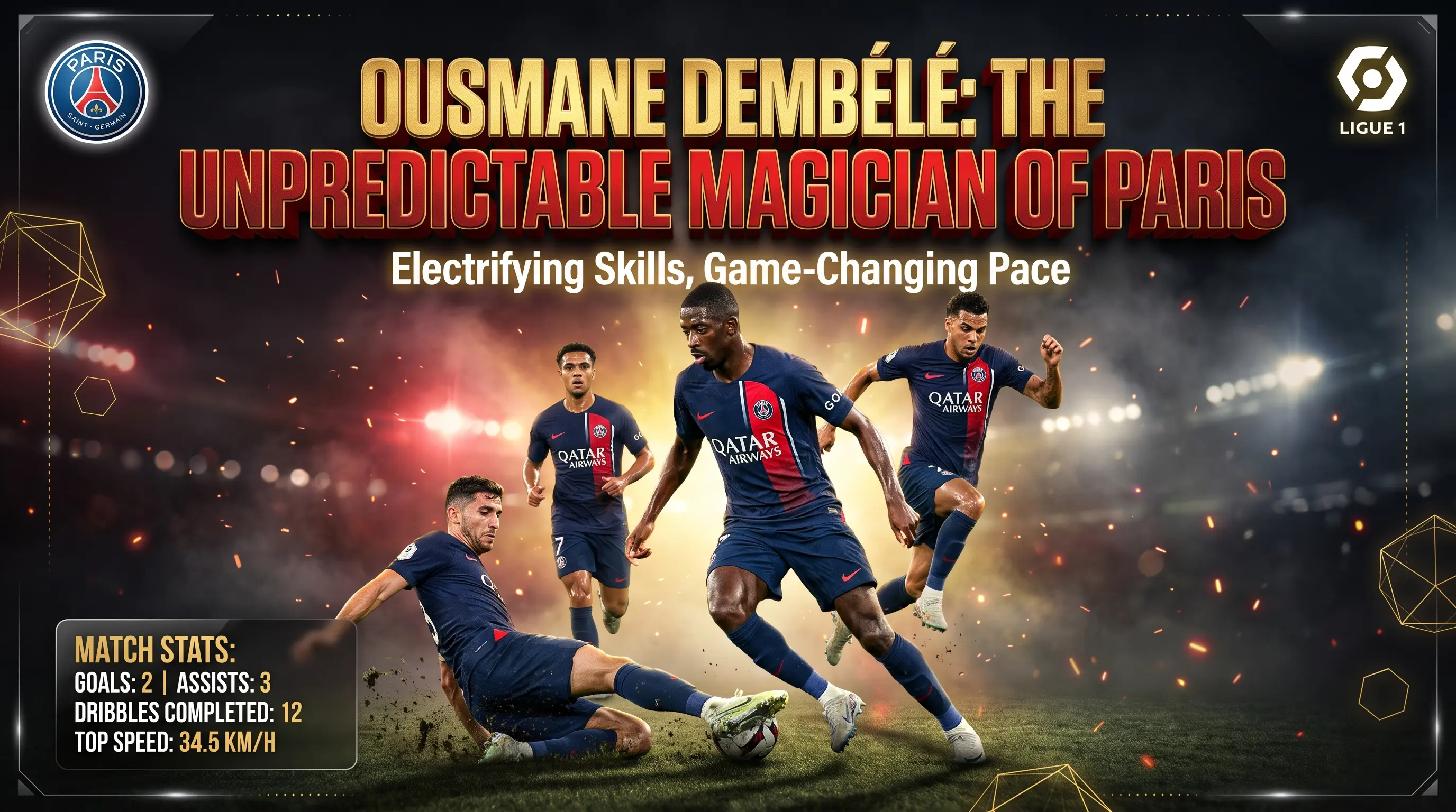 Ousmane Dembélé: The Unpredictable Magician of Paris