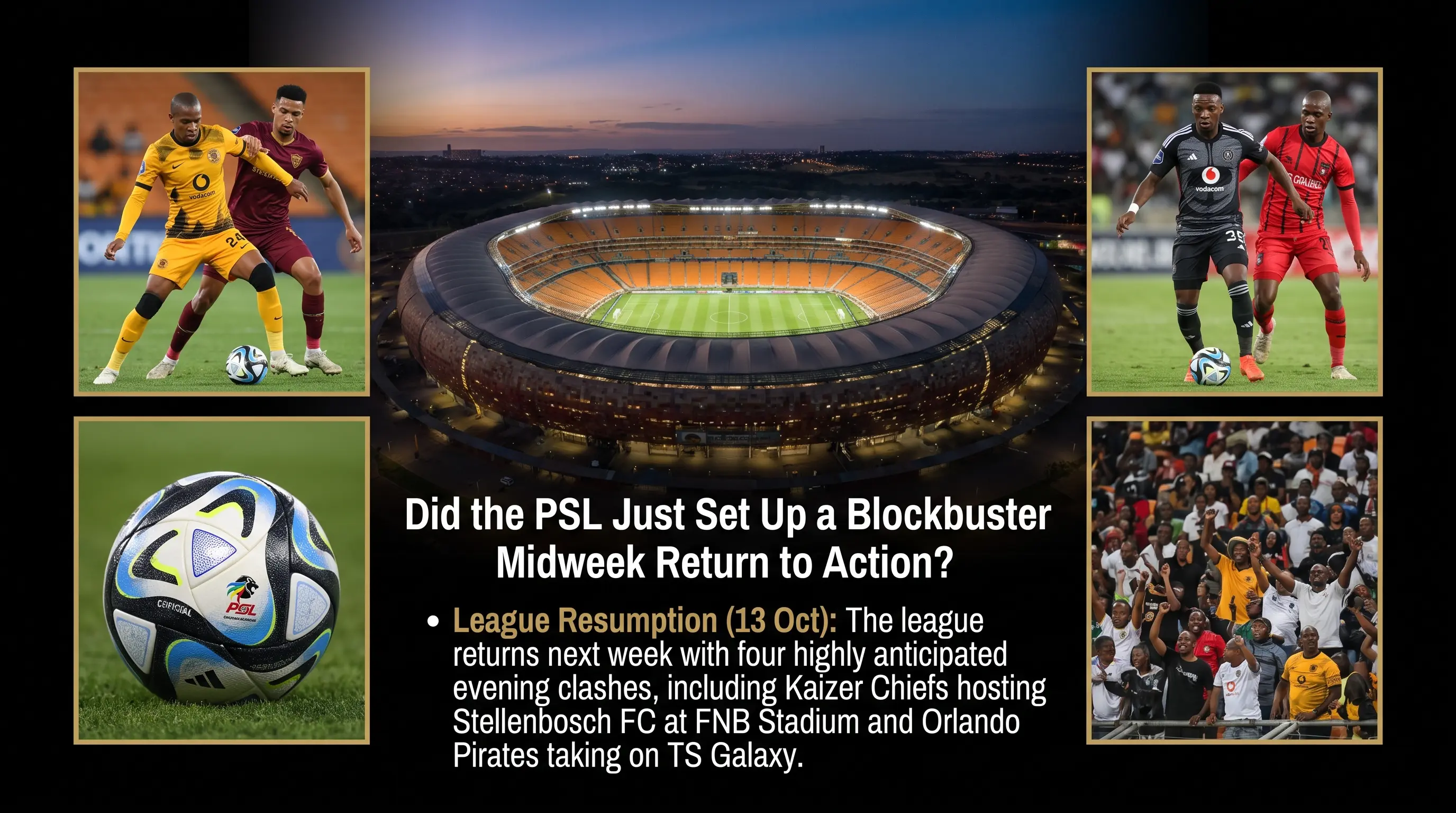 Did the PSL Just Set Up a Blockbuster Midweek Return to Action?