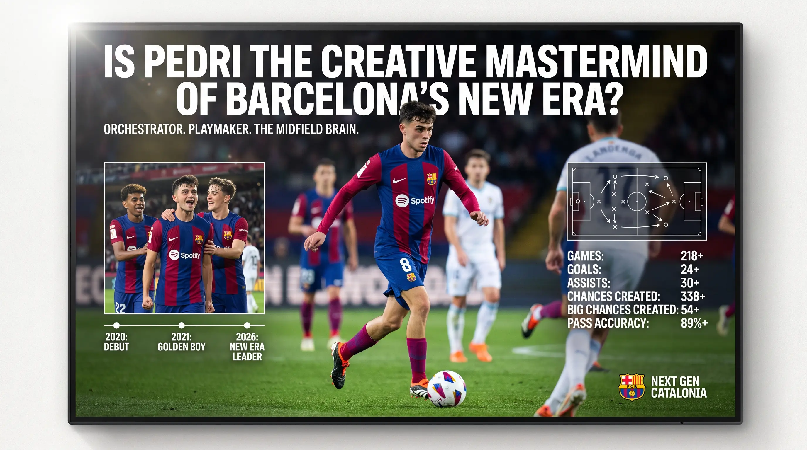Is Pedri the Creative Mastermind of Barcelonas New Era