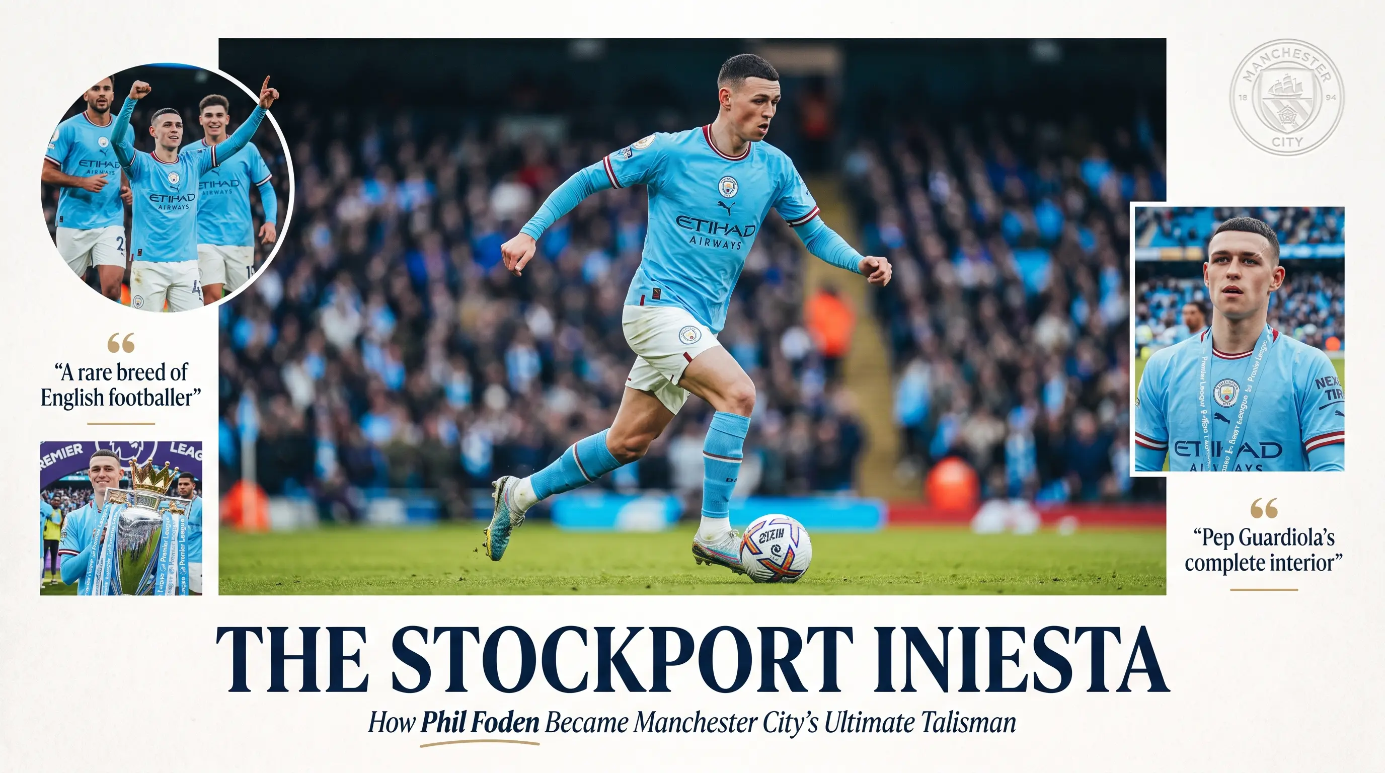 The Stockport Iniesta: How Phil Foden Became Manchester Citys Ultimate Talisman