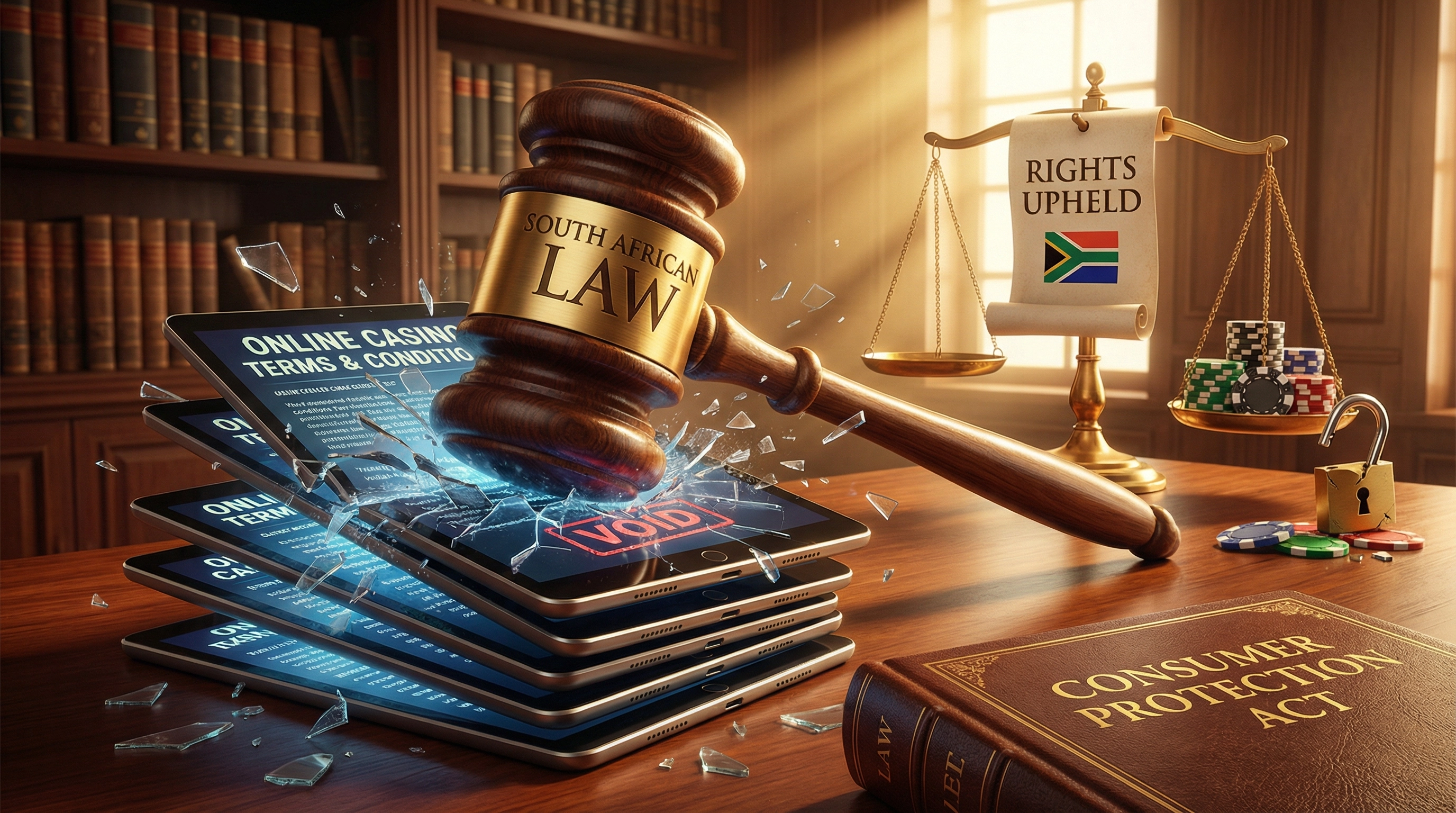 Punter's Rights: Why Online Casino Terms and Conditions Never Override South African Law