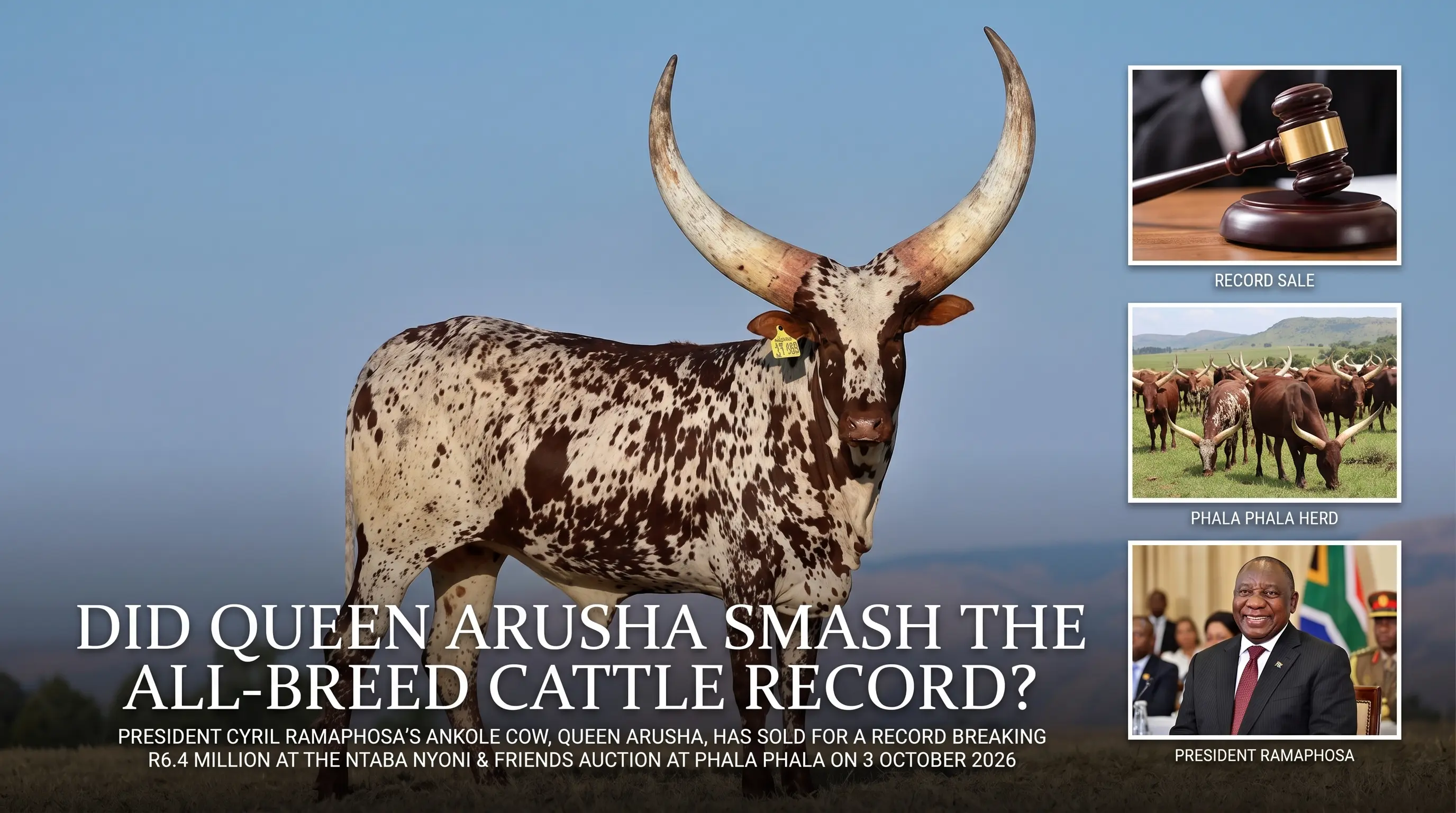 Did Queen Arusha Smash the All Breed Cattle Record?