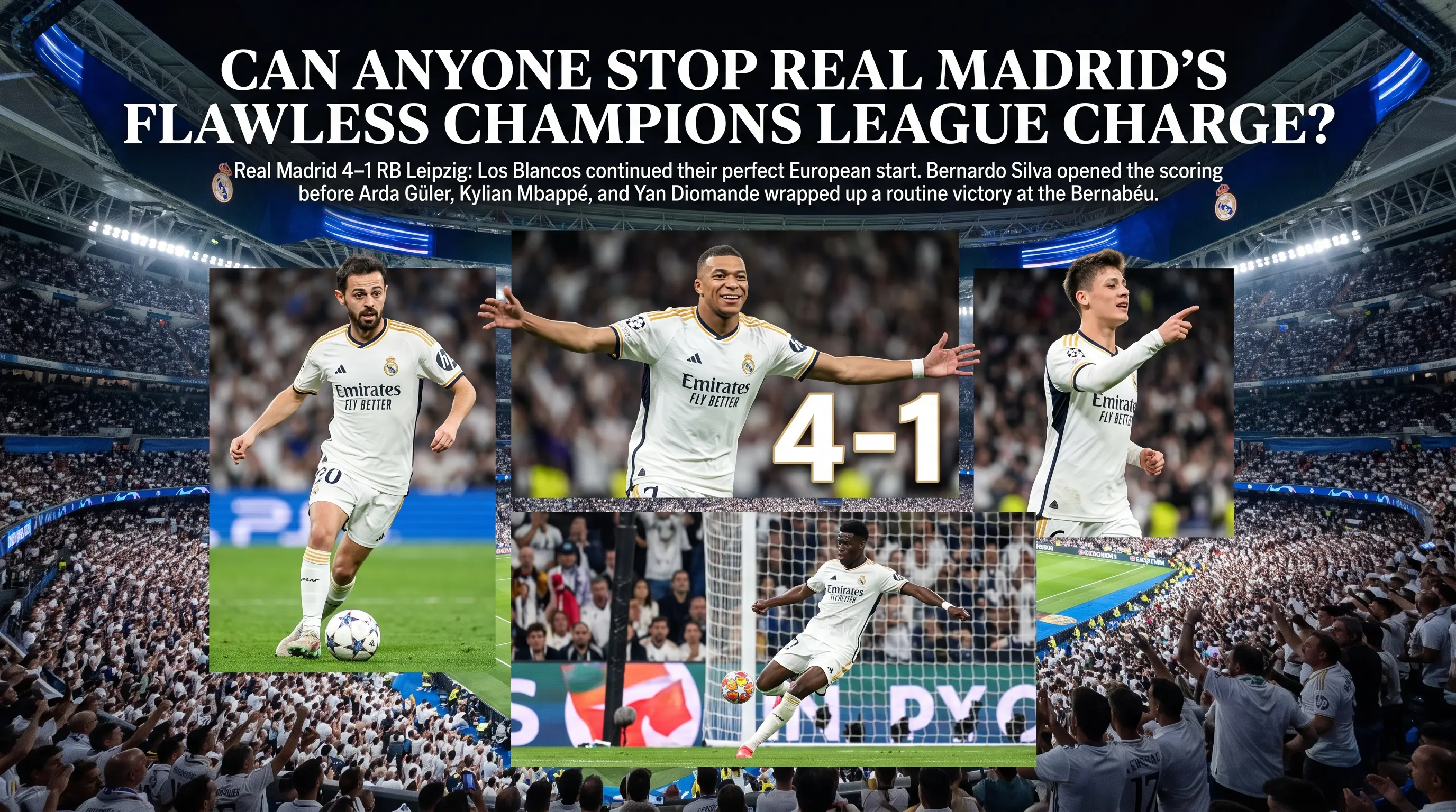 Can Anyone Stop Real Madrid’s Flawless Champions League Charge?