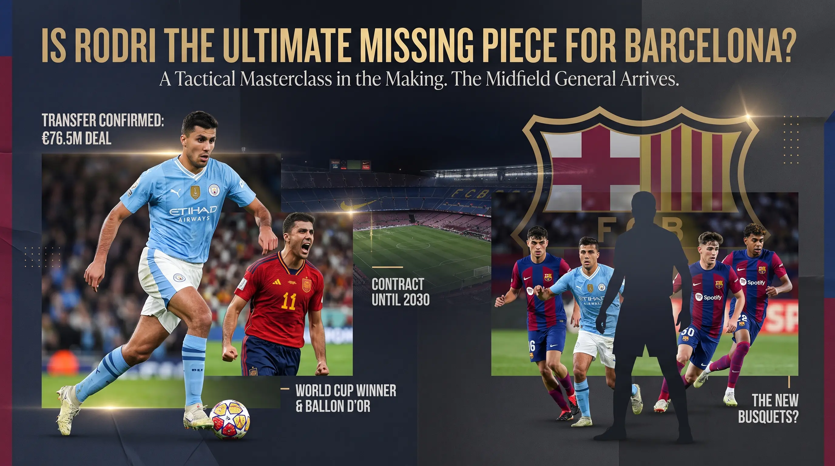 Is Rodri the Ultimate Missing Piece for Barcelona
