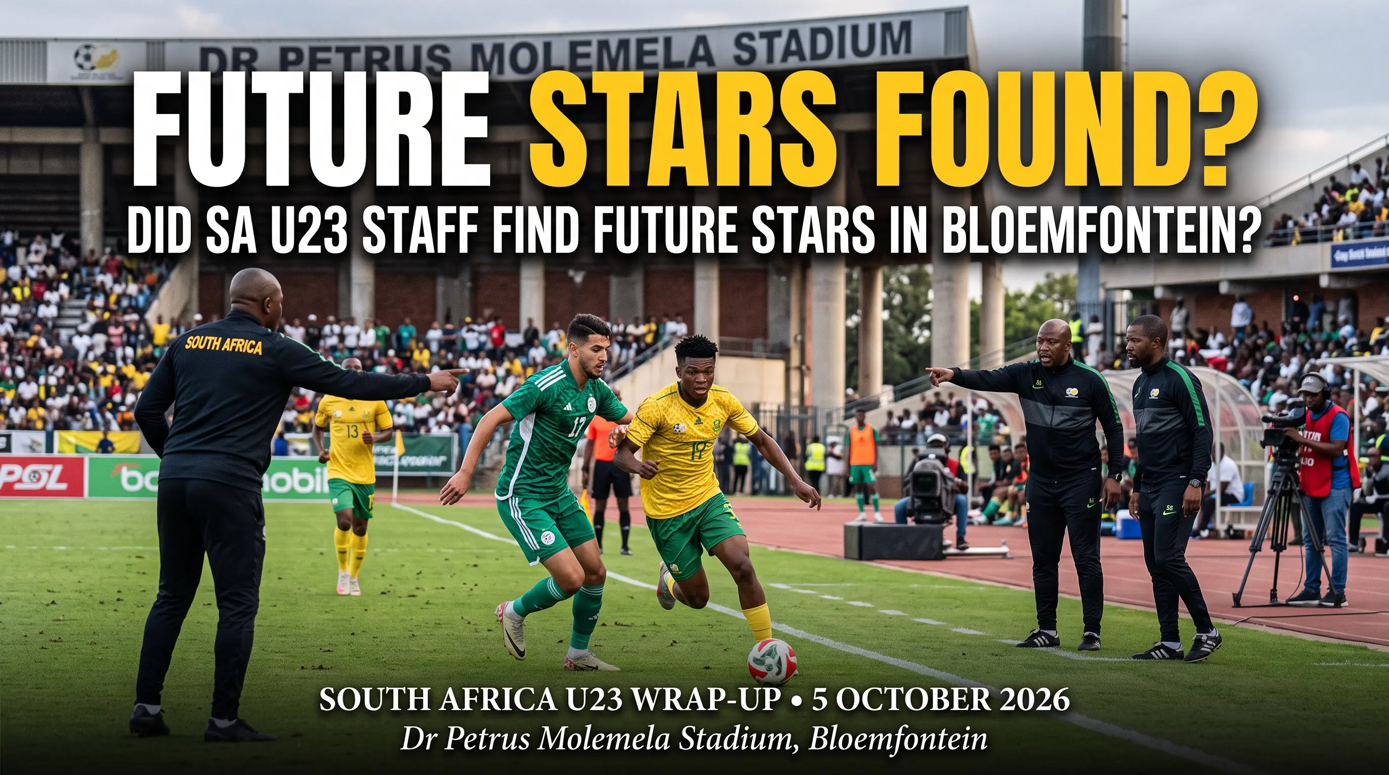 Did SA U23 Staff Find Future Stars in Bloemfontein?