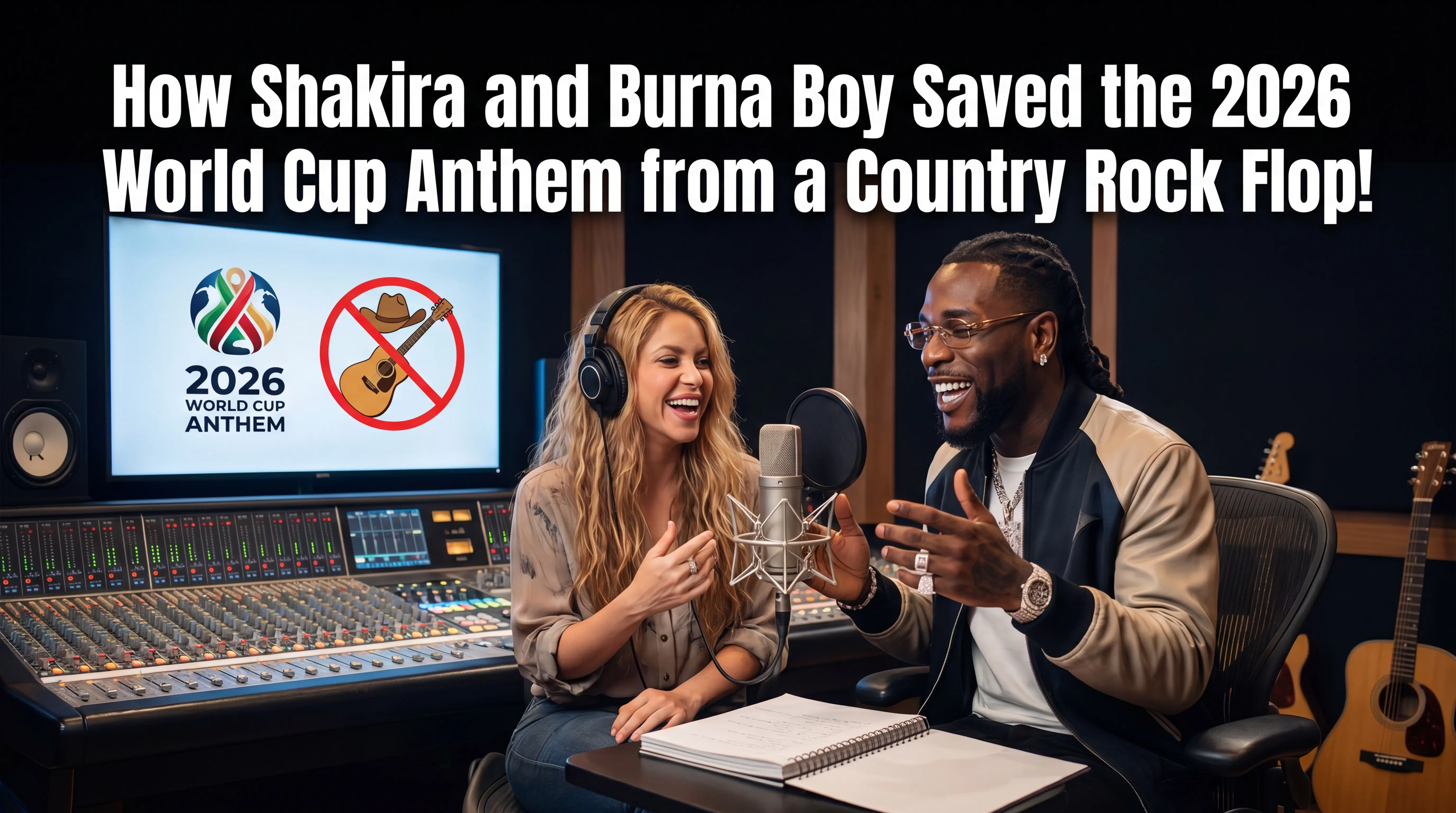 How Shakira and Burna Boy Saved the 2026 World Cup Anthem from a Country Rock Flop