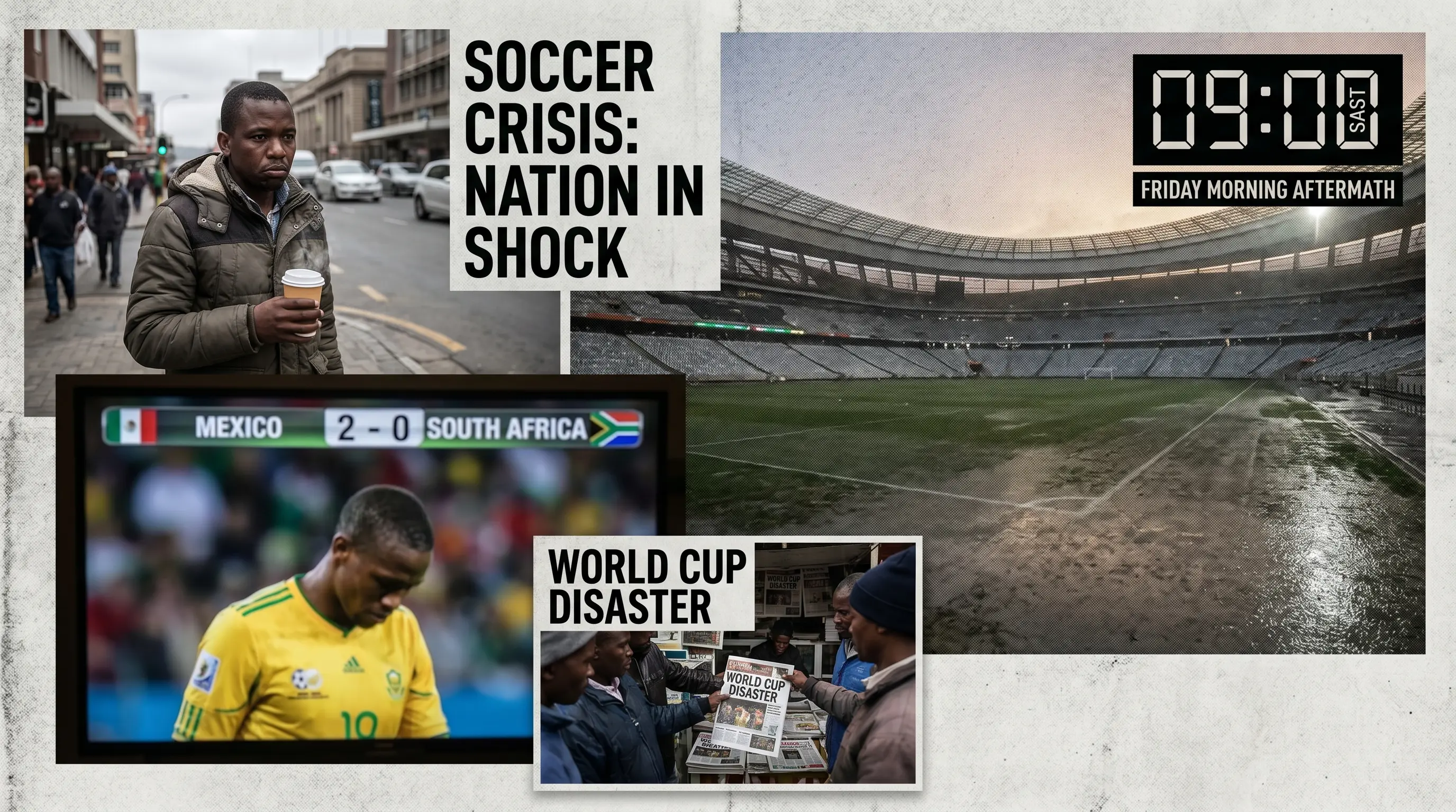 South Africa Wakes Up To A Massive Soccer Crisis