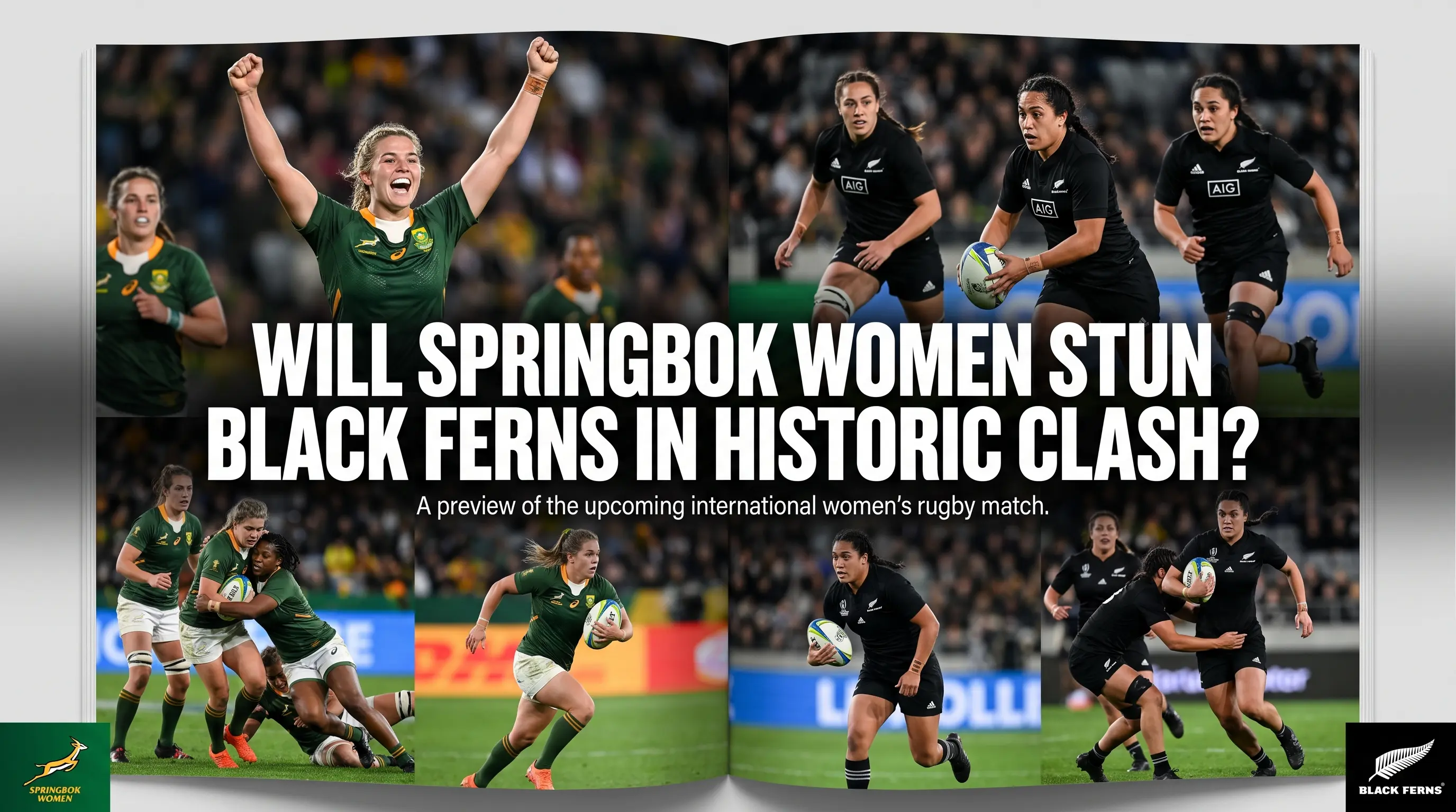 Will Springbok Women Stun Black Ferns in Historic Clash