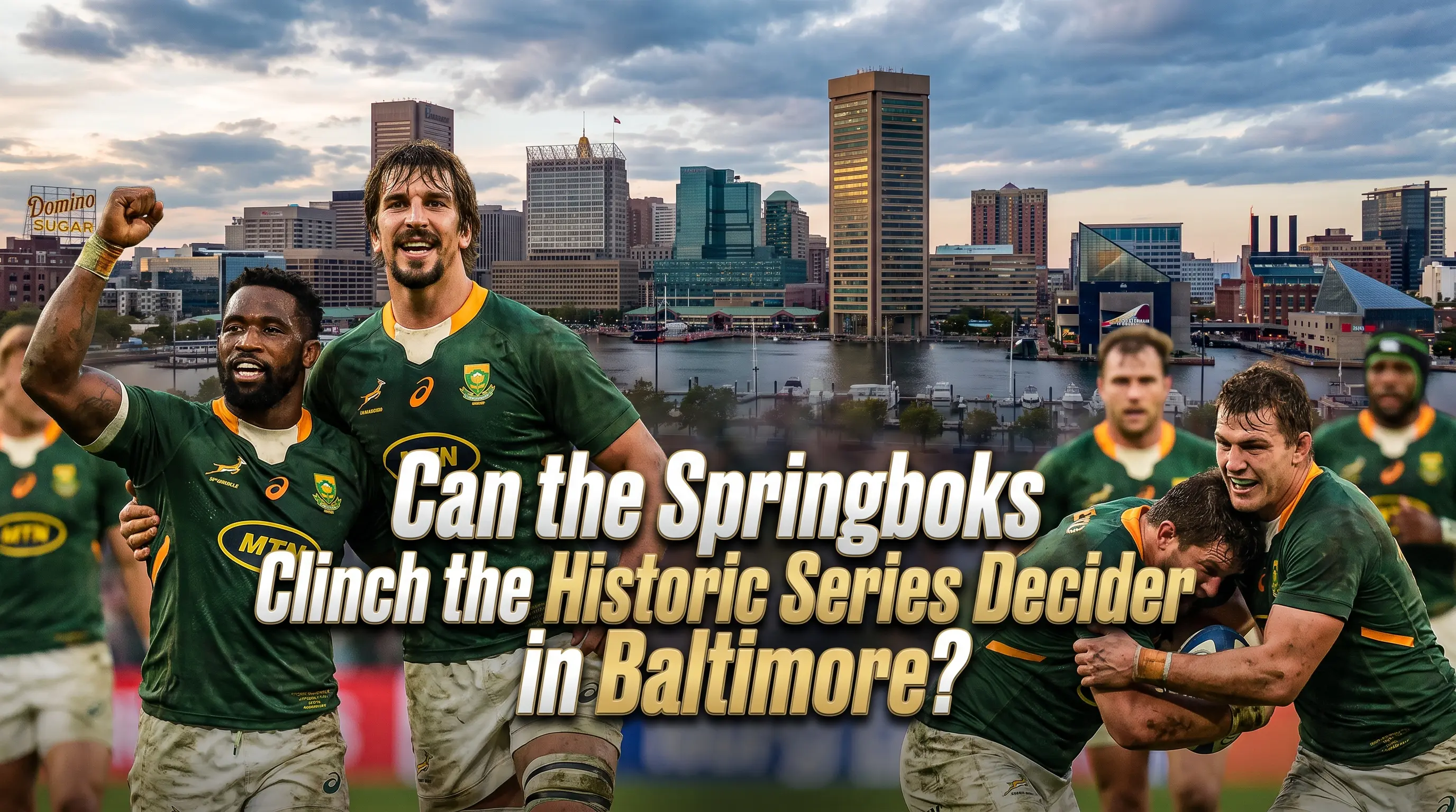 Can the Springboks Clinch the Historic Series Decider in Baltimore
