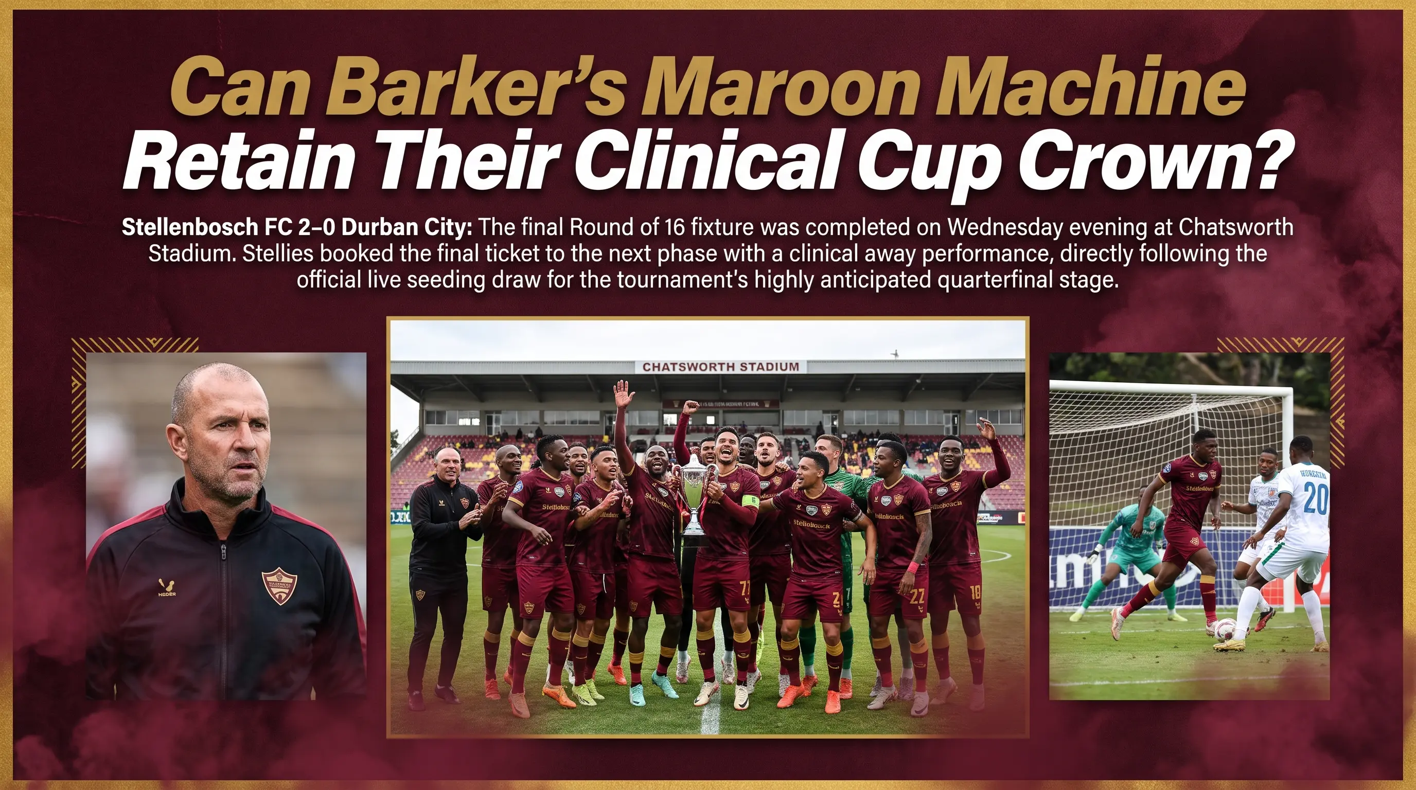Can Barker’s Maroon Machine Retain Their Clinical Cup Crown?