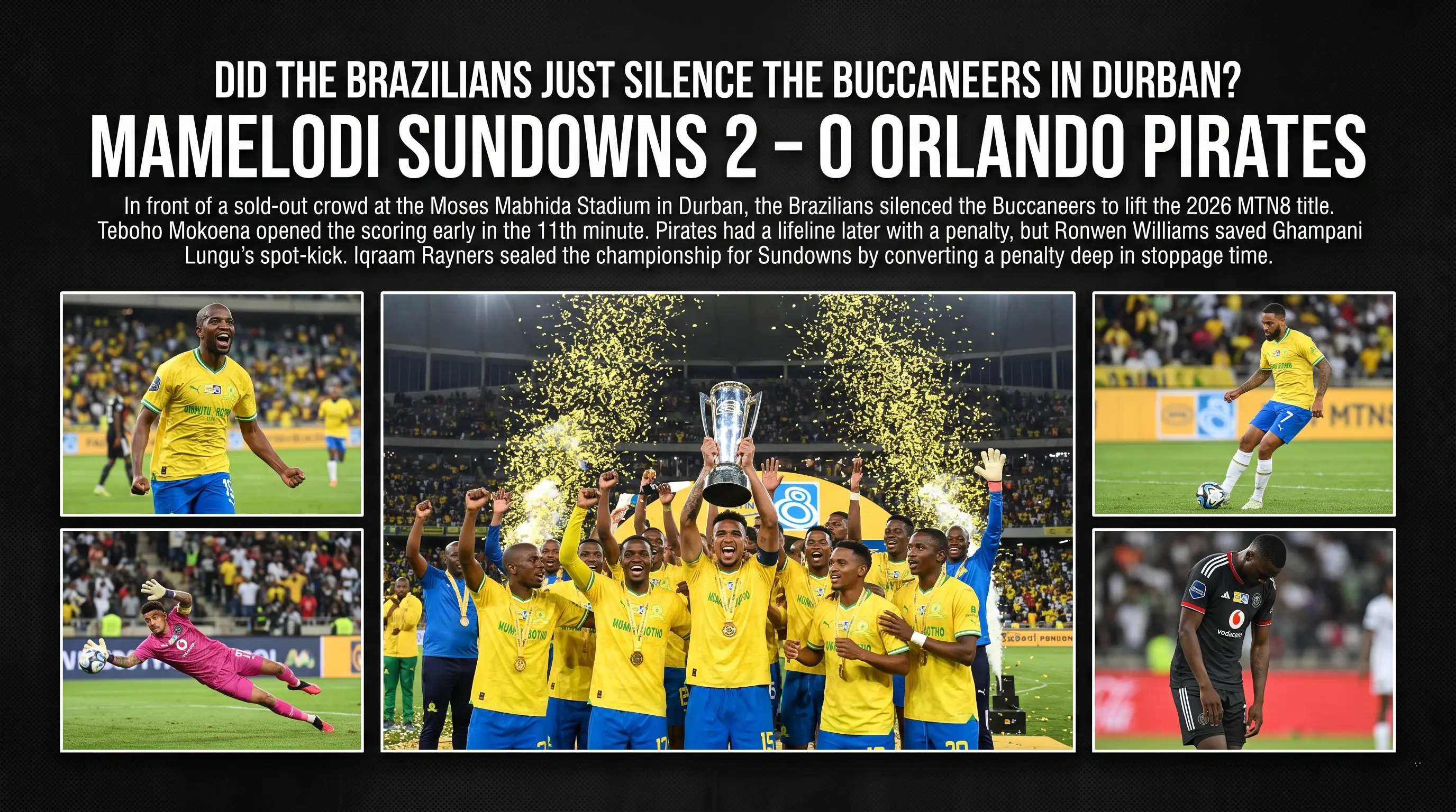 Did the Brazilians Just Silence the Buccaneers in Durban?