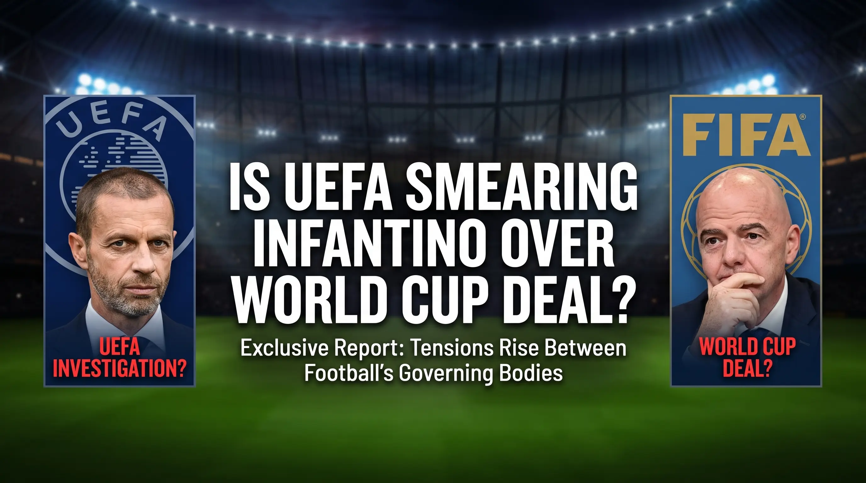 Is UEFA Smearing Infantino Over World Cup Deal