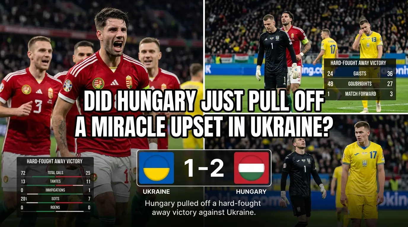 Did Hungary Just Pull Off a Miracle Upset in Ukraine?