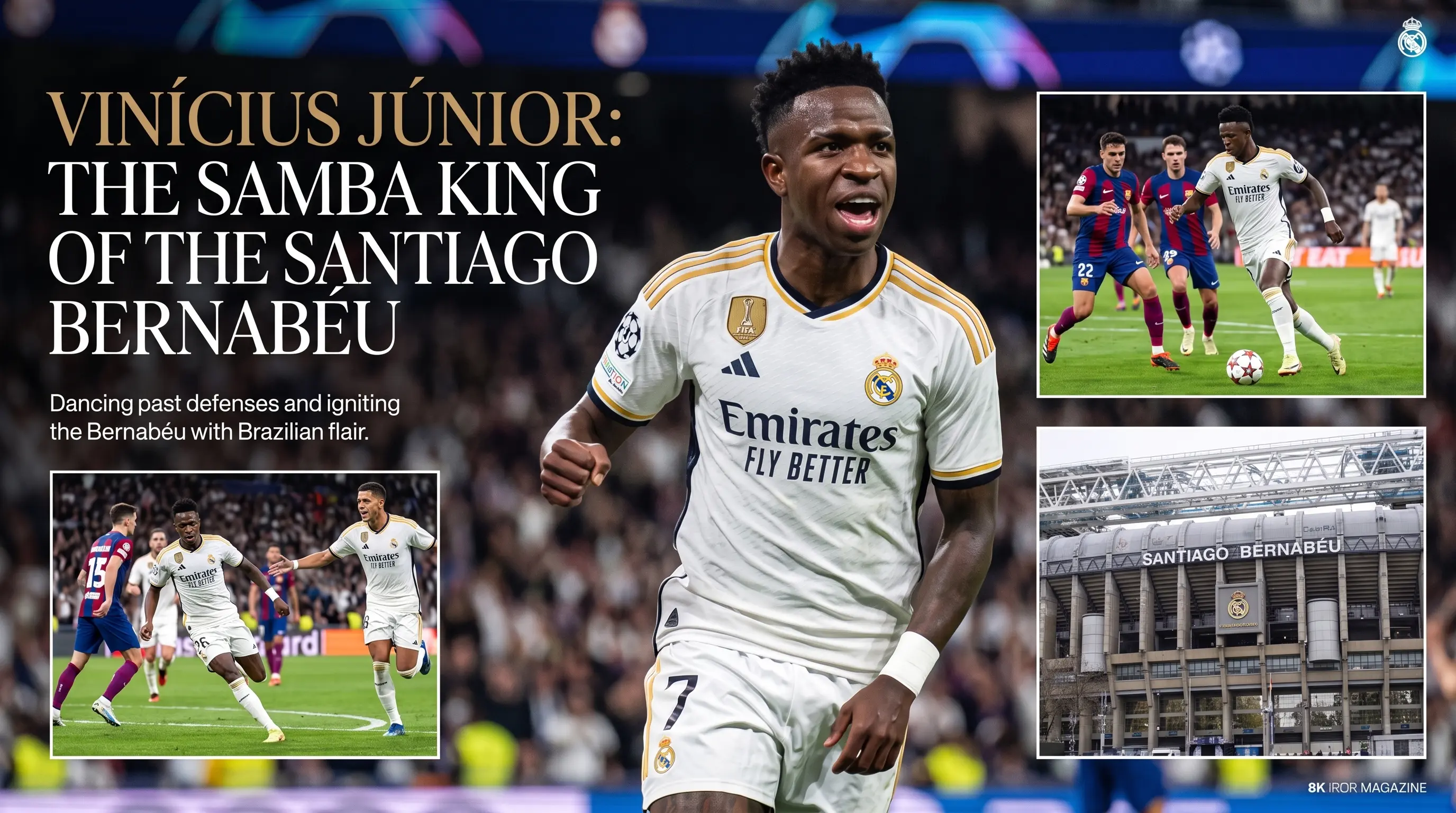 Vinícius Júnior: The Samba King of the Santiago Bernabéu