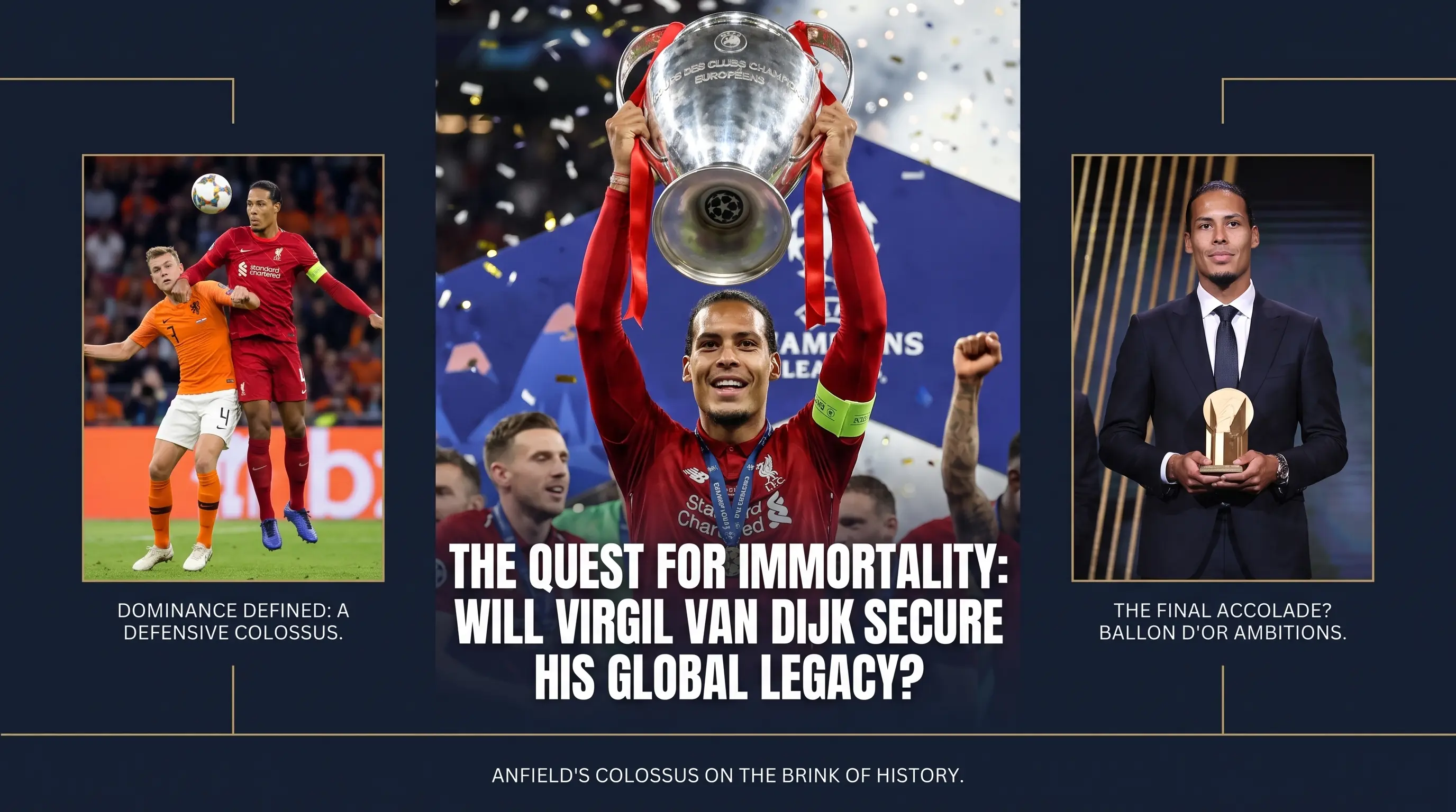 Will Virgil van Dijk Secure Global Football Immortality