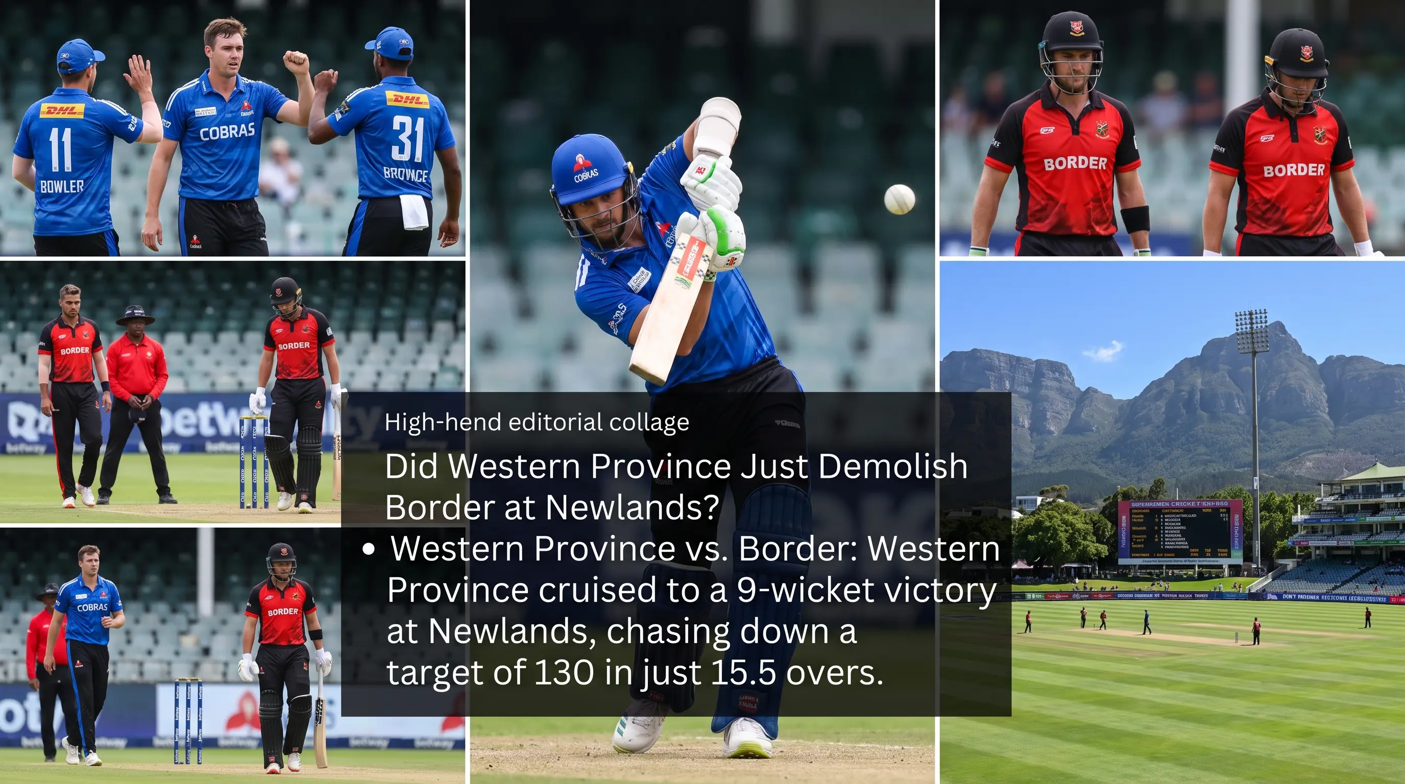 Did Western Province Just Demolish Border at Newlands?