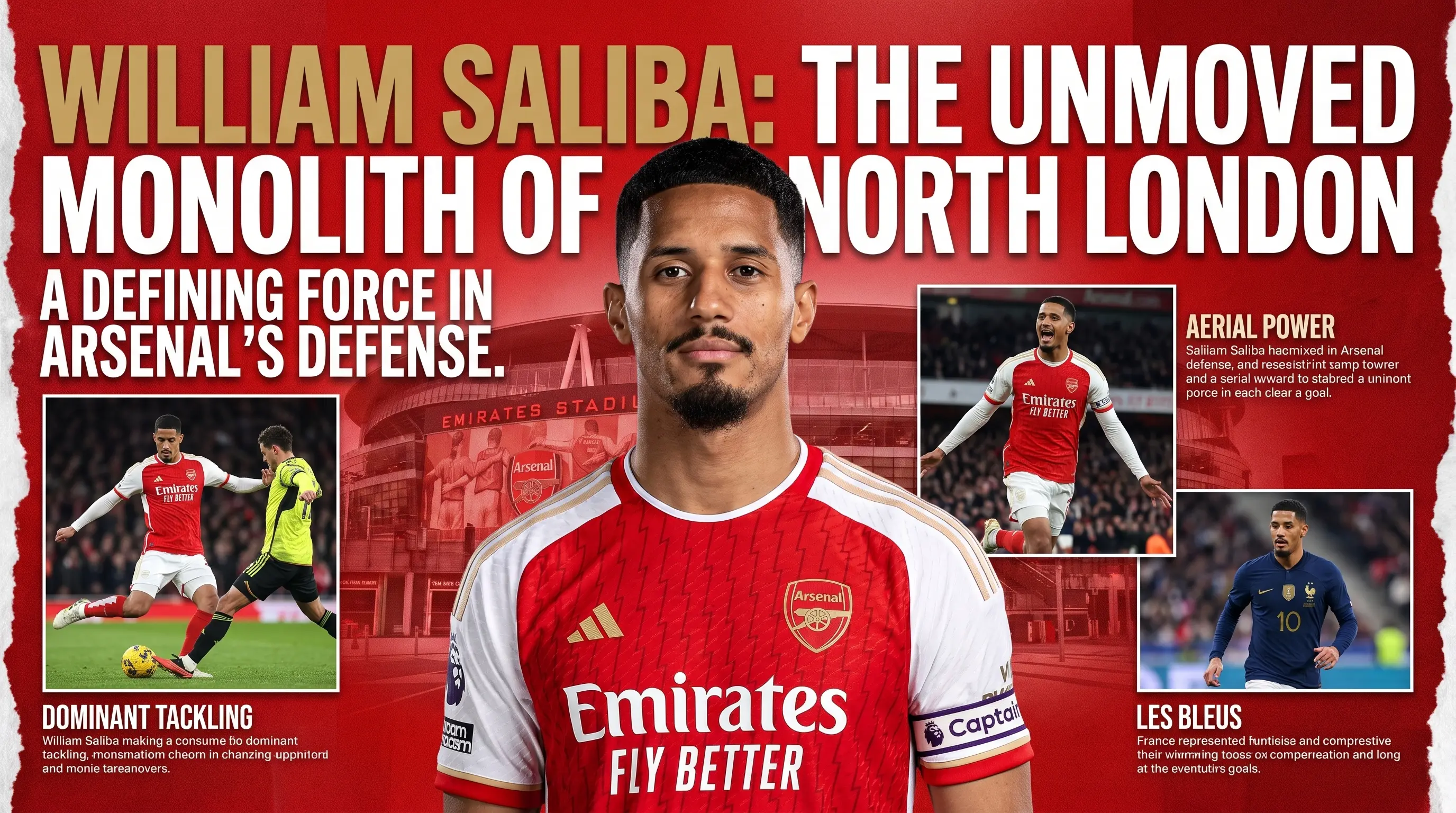 William Saliba: The Unmoved Monolith of North London