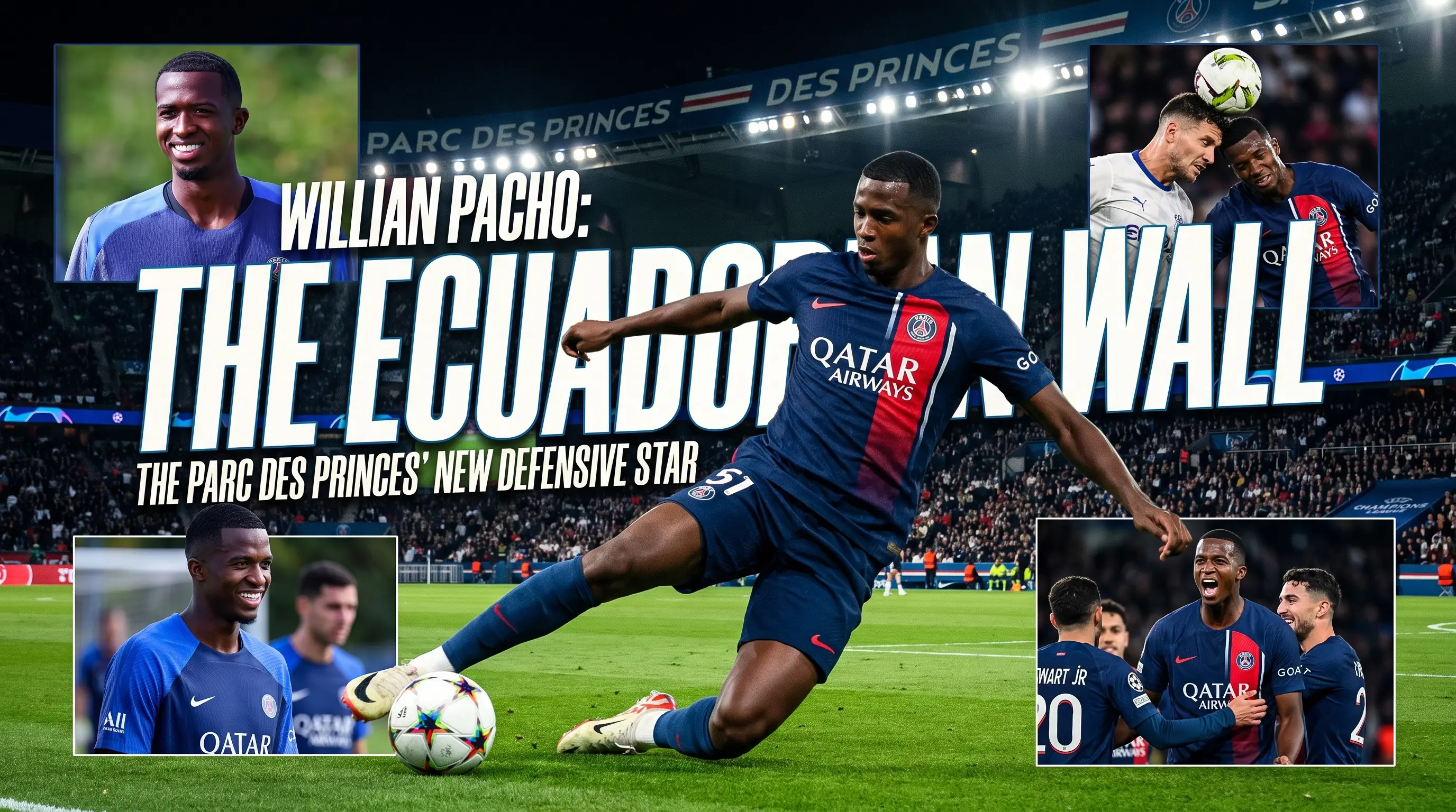 Willian Pacho: The Ecuadorian Wall of the Parc des Princes