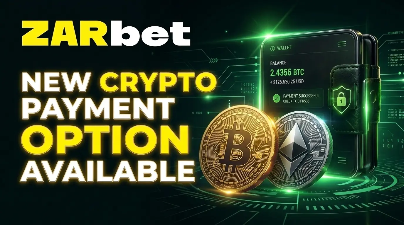 ZARbet Launches Fast And Secure Cryptocurrency Payments