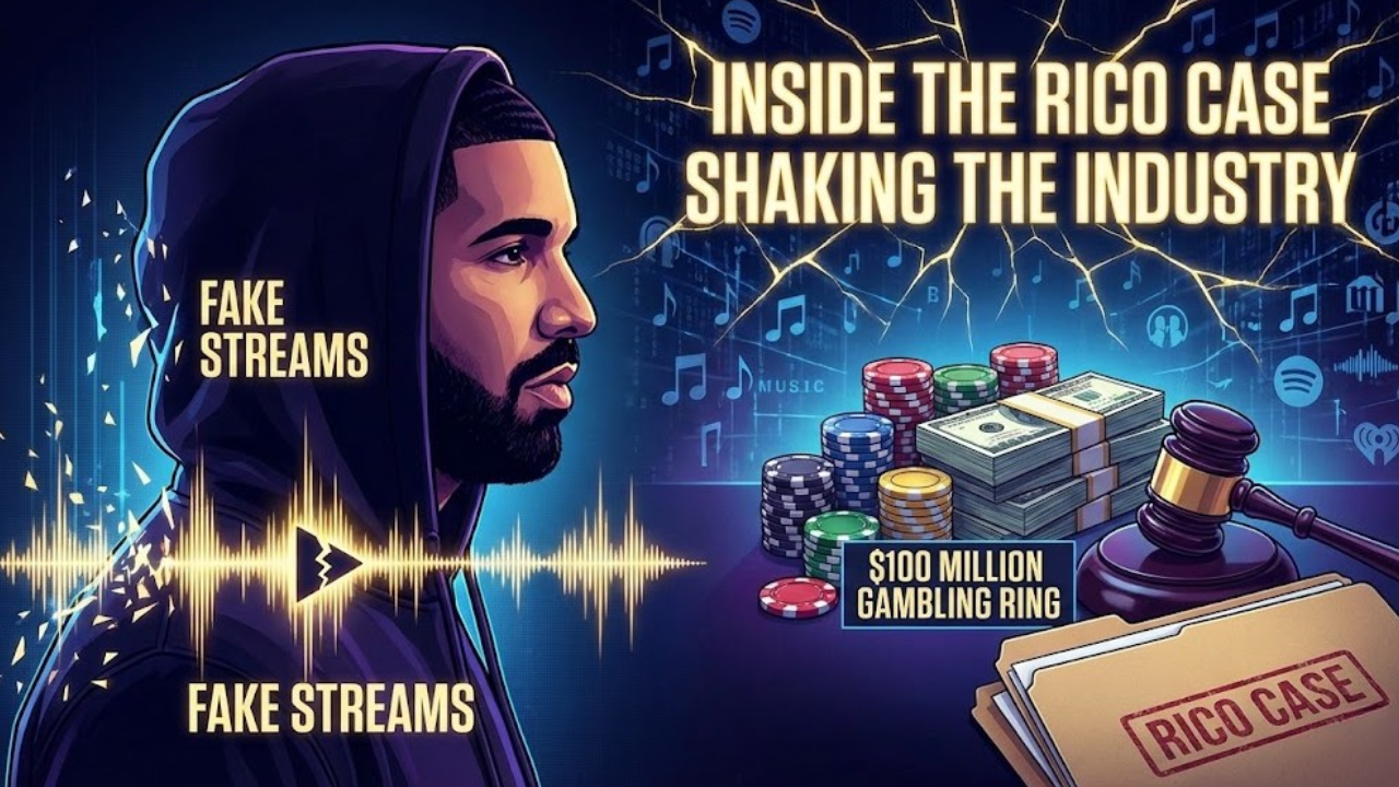 Drake, Fake Streams, and a $100 Million Gambling Ring: Inside the RICO Case Shaking the Industry