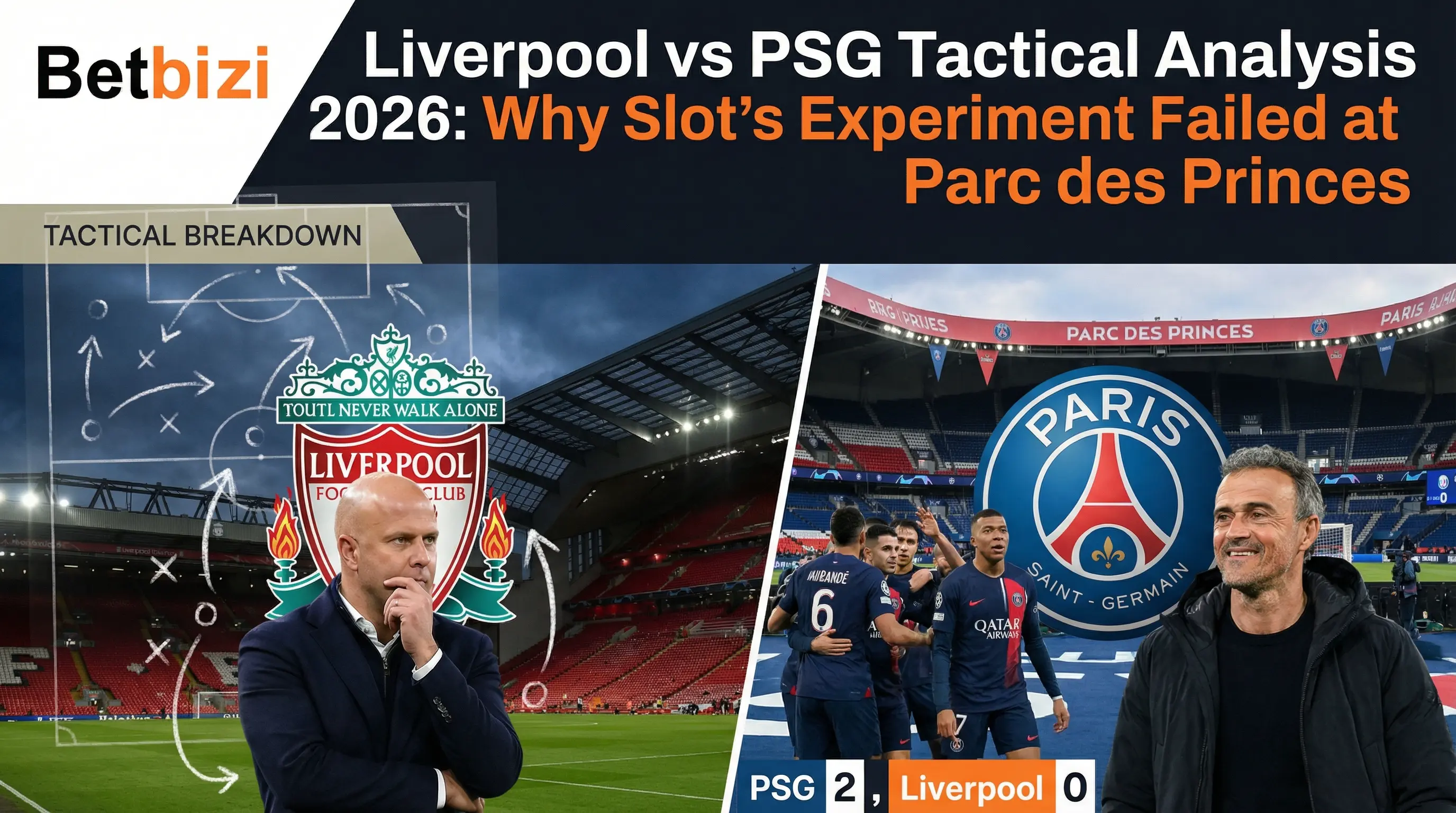 Liverpool vs PSG Analysis 2026: Tactical Breakdown of Slot’s Failed Gamble