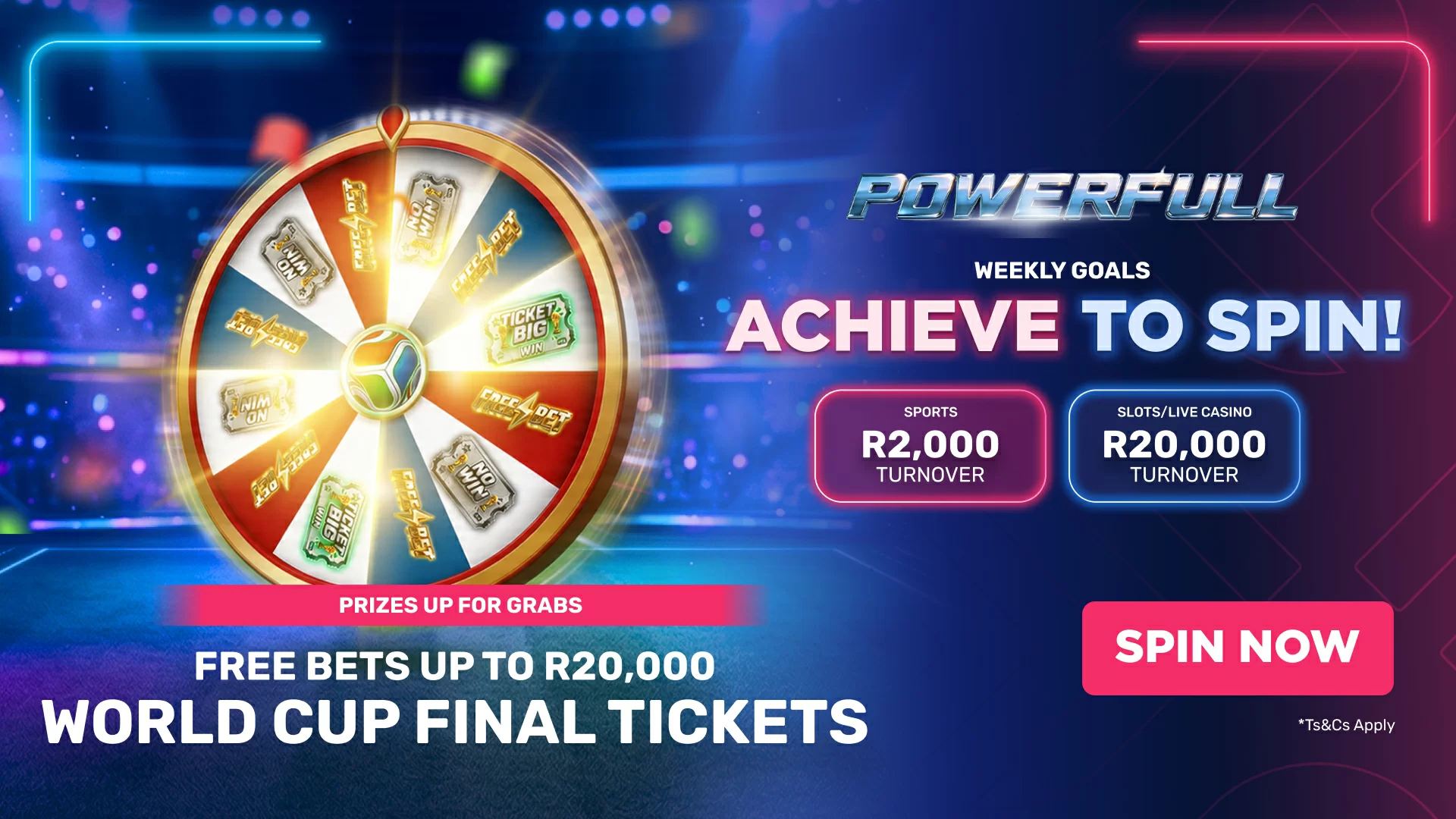 PokerBet Powerful Wonder Wheel