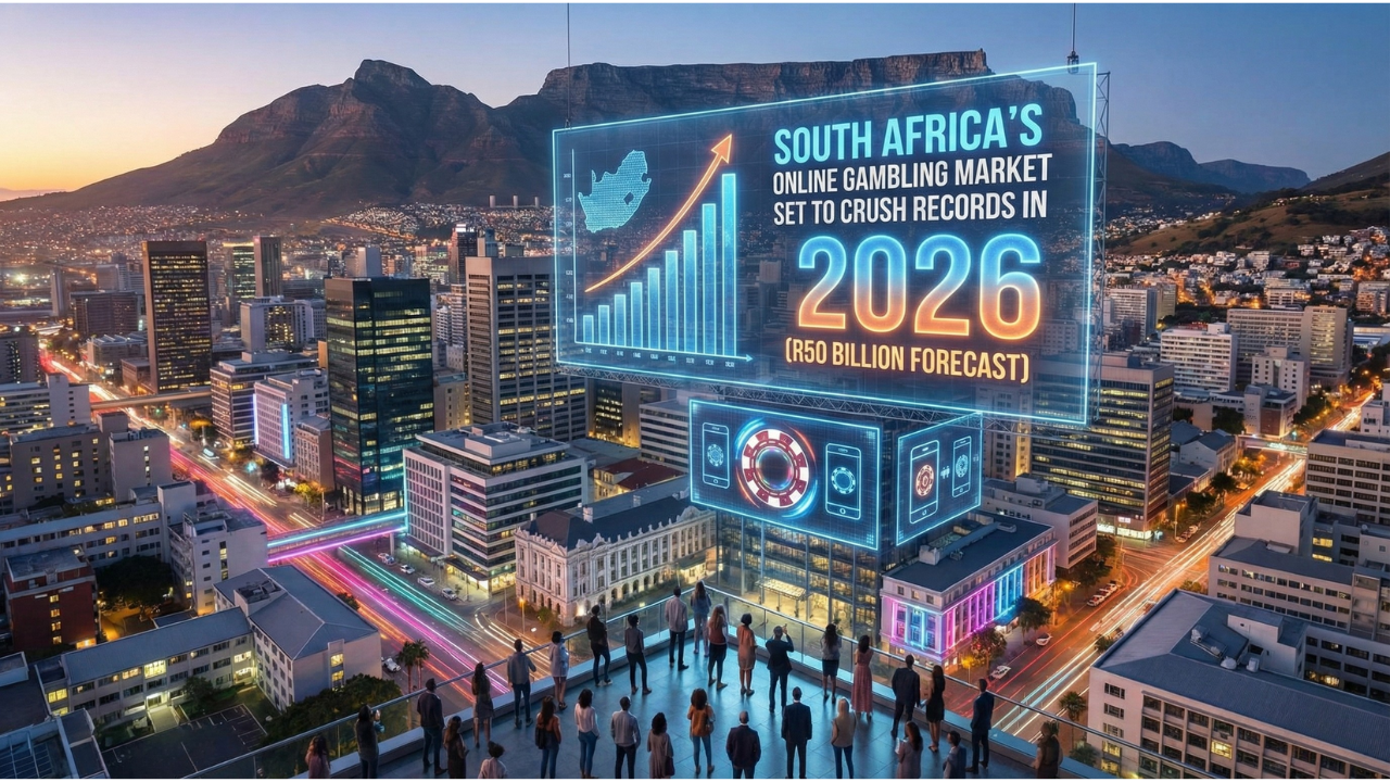 South Africa’s Online Gambling Market Set to Crush Records in 2026 (R50 Billion Forecast)