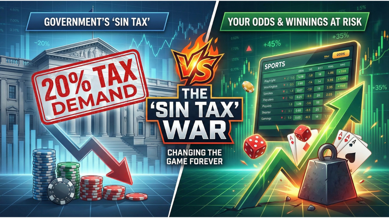 The Government Wants 20%: The "Sin Tax" War That Could Change Your Odds Forever