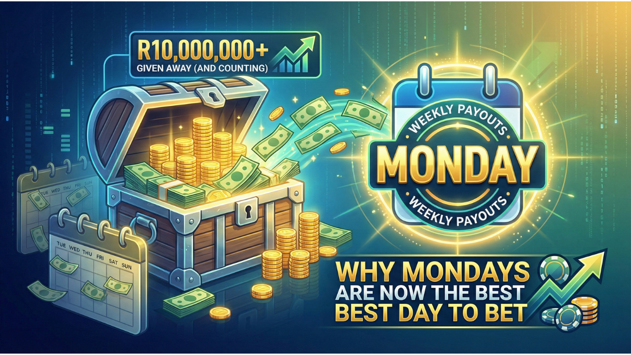 R10 Million Given Away (And Counting): Why Mondays Are Now the Best Day to Bet
